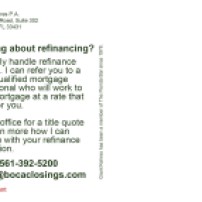Thinking about refinancing?