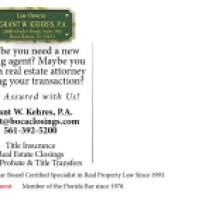 Maybe you need a new closing agent closing your transactions.